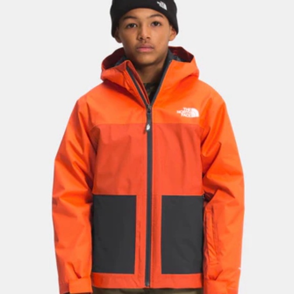 The North Face Other - The North Face Vibrant Orange and Black Jacket